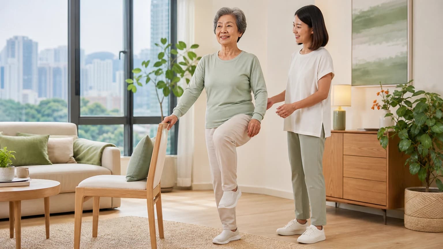 Fall prevention for seniors: improving balance and lower-limb strength